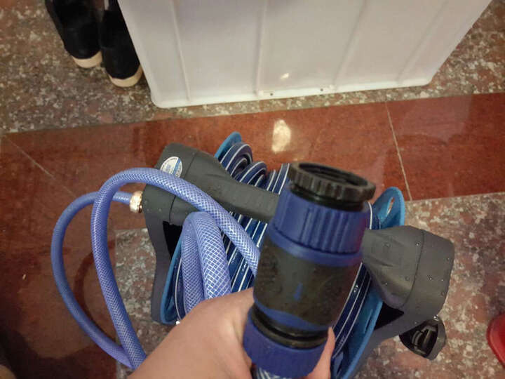 佳百丽多功能家用洗车水枪清洗配件 水管架套