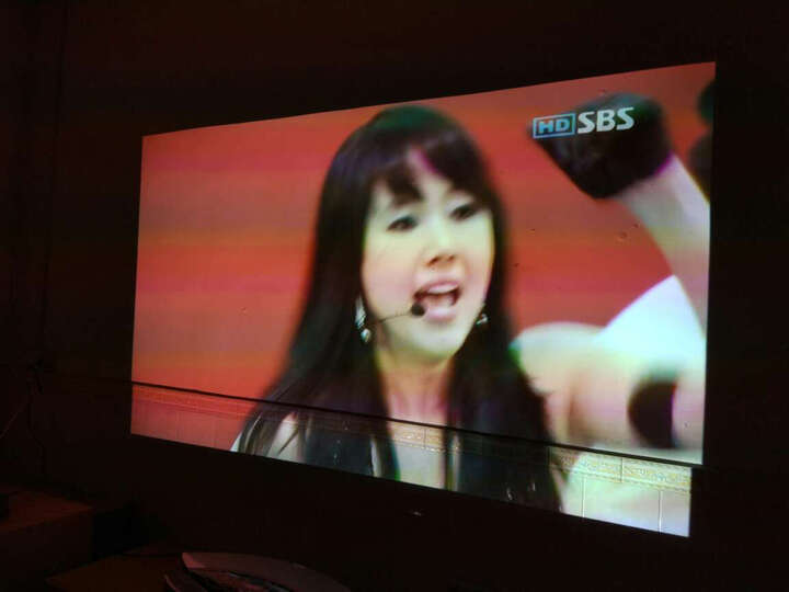 坚果组套套装:感觉还不错,投影到墙壁很清,看