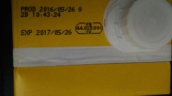 荷兰乳牛法国原装进口3.5 3.8全脂纯牛奶1L*6