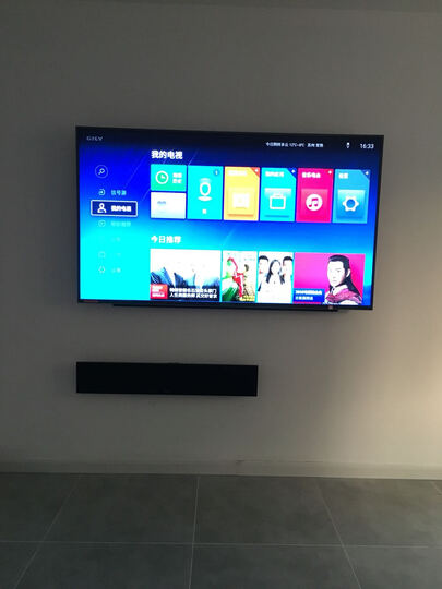 微鲸W65L:电视由京东小哥抱上楼了,感谢京东