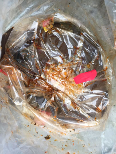 饭扫光香辣大头菜:双十一购买的,邮政物流,收