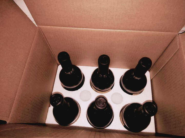 张裕葡萄酒:好喝,喝完才来评价,又卖了两件