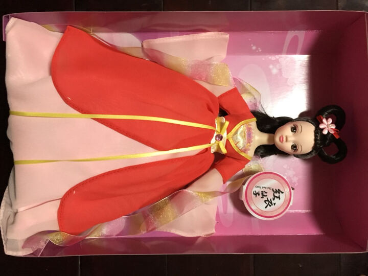 可儿娃娃（kurhn）古装娃娃 女孩儿童玩具 生日礼物 公主洋娃娃玩具 红衣仙子 1136 晒单图