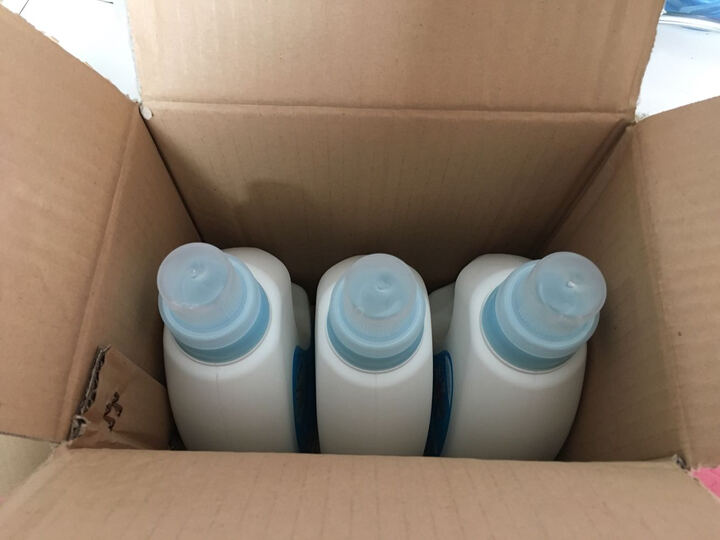 五羊婴儿洗衣液:感谢快递小哥帮忙送货上楼~