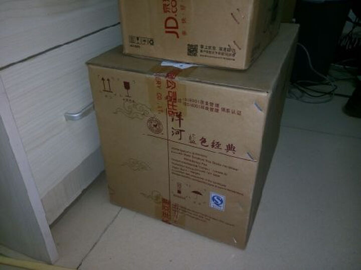 洋河蓝色经典 海之蓝 42度 整箱装 375ml*6瓶-