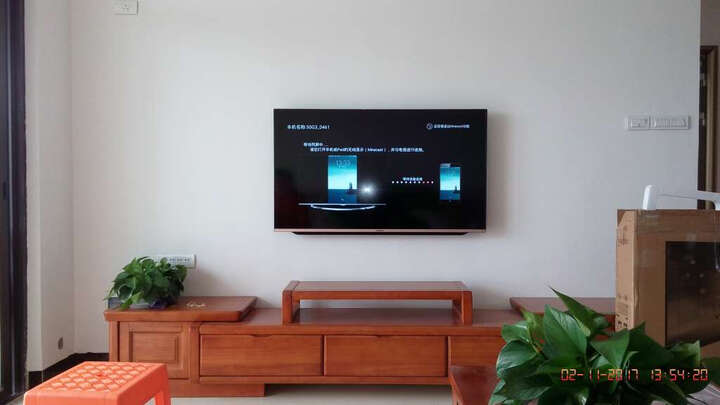 长虹50G3:首先要特别感谢京东的安装师傅,速