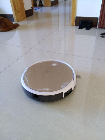 ILIFE 闪电(X430)智意智能导航规划式扫拖扫地机器人家用吸尘器全自动拖地机 香槟金 晒单图