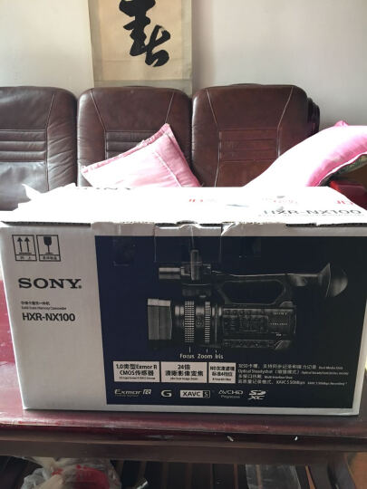 索尼（SONY）HXR-NX100 1英寸CMOS专业便携式摄录一体机 婚庆 直播 团拜会 会议记录 晒单图