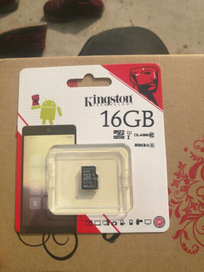 金士顿（Kingston）16GB 80MB/s TF(Micro SD)Class10 UHS-I高速存储卡 晒单图