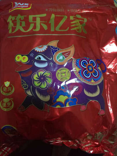 双汇筷乐亿家猪蹄段:第一次买京东生鲜,快递员