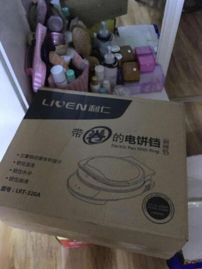 利仁（Liven）电饼铛家用双面悬浮加热加深烤盘多功能煎烤机烤肉烙饼锅早餐机蛋糕机LRT-326A 晒单图