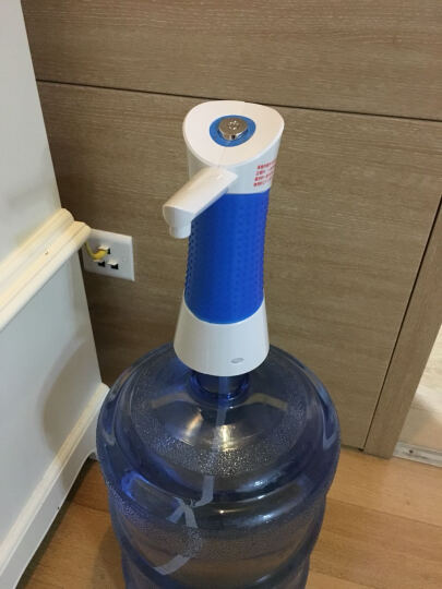 拜杰（Baijie）电动压水器自动吸水器抽水机桶装水压水器上水器 HV-28蓝 晒单图