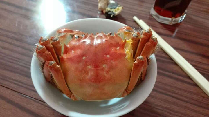 芜湖江蟹褐山揽胜1288型:蟹不错,个个都活蹦