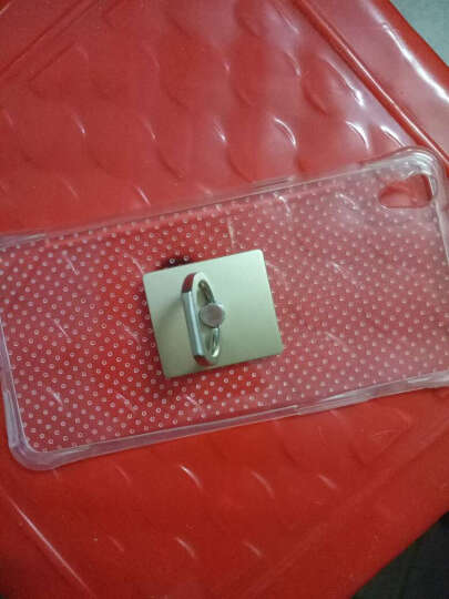 泰拉锋 手机支架指环扣金属贴背创意懒人支架苹果三星华为小米手机壳平板通用 珍珠白 晒单图