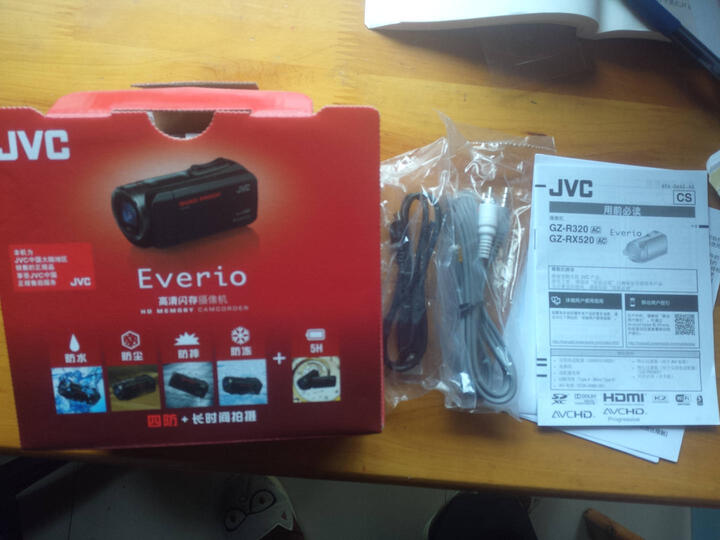 JVC GZ-R320BAC 高清闪存摄像机,黑色(家用DV,HD高清,全新四防,5小时续航,R10升级版) 晒单图