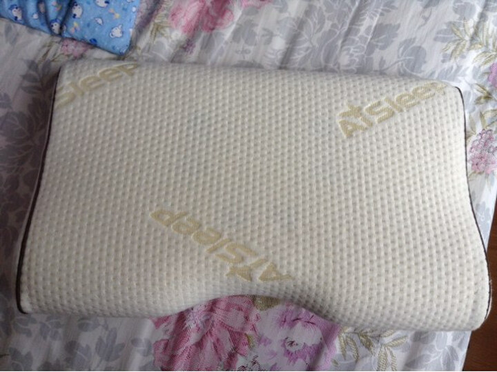 眠博士 升级版慢回弹蝶型磁石护颈枕头--颈椎病