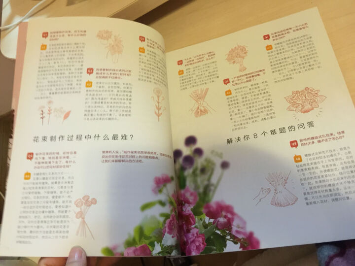 日本花艺名师的人气学堂：花束设计与制作（花艺设计经典书籍 开花店、花艺师必备 全彩步骤图解） 晒单图