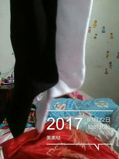 过膝袜子天鹅绒丝袜女长筒微压小腿袜女JK日系防滑高筒袜学院风长款显瘦 【组合装】白色小腿袜+白色小腿袜 均码【建议80-140斤内】 晒单图