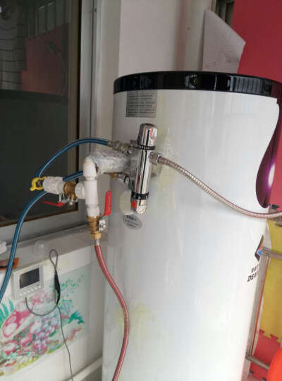 帝康空气能热水器家用100-500L可选空气源热泵太空能改造主机 2P太阳能改造主机 晒单图