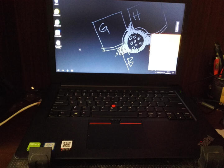 联想ThinkPad E470c（04CD）14英寸笔记本电脑（i5-6200U 8G 500G 2G独显 Win10）黑色 晒单图