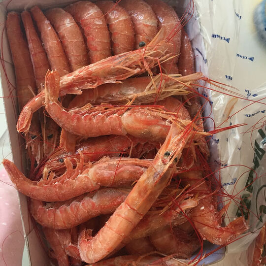 进口冷冻阿根廷红虾l1 30-40只 2kg 海鲜大虾 晒单图