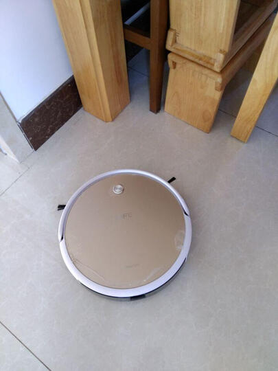 ILIFE 闪电(X430)智意智能导航规划式扫拖扫地机器人家用吸尘器全自动拖地机 香槟金 晒单图