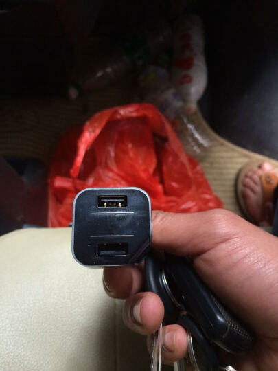 先科（SAST) 车载MP3蓝牙音乐播放器 AY-T55灰 蓝牙FM发射器 双USB车载充电器 LED电压检测  晒单图
