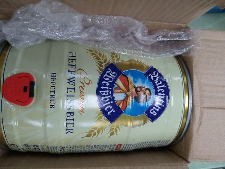 德国进口 Eichbaum 爱士堡小麦啤酒5L桶--德国