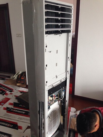 (珠光白) 正2匹柜式除甲醛无氟变频冷暖空调--