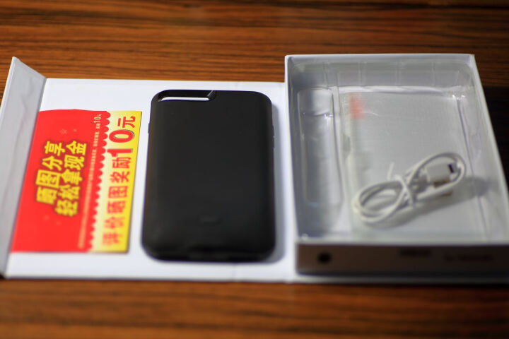 唐为（TANGWEI） Apple iPhone背夹充电宝背夹电池苹果6/7/7P/8P 4.7磨砂黑（苹果8/7/6通用）2500mAh 晒单图
