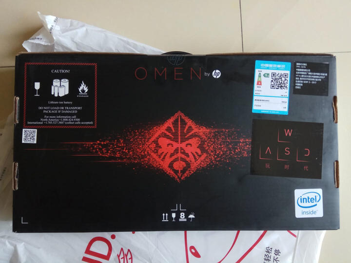惠普(HP)暗影精灵II代Pro 暗影红 15.6英寸游戏笔记本(i5-7300HQ 8G 128GSSD+1T GTX1050 2G独显 IPS FHD) 晒单图