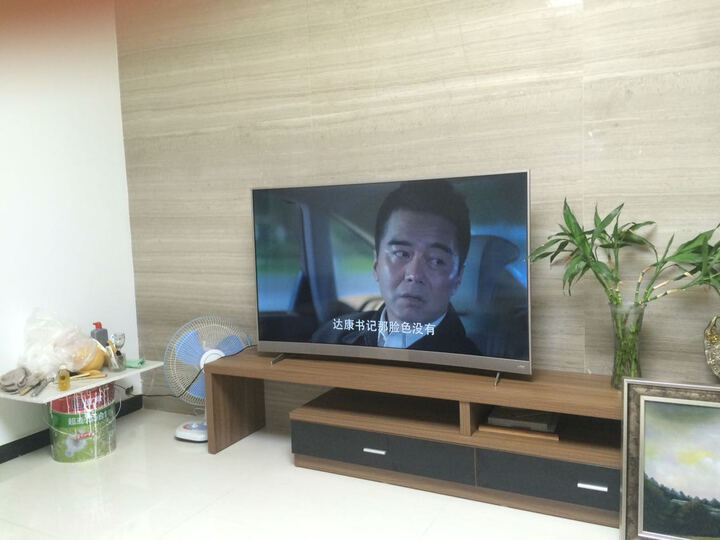 TCL D55A930C 55英寸 HDR超薄4K曲面 64位30核智能液晶电视机(黑色) 晒单图