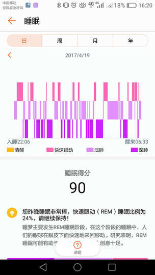 荣耀手表S1 深空灰 黑色长腕带(时尚智能穿戴手表手环 运动心率监测 50米游泳防水 跑步指导 睡眠监测) 晒单图