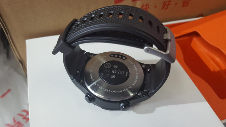 HUAWEI WATCH 2 华为第二代智能运动手表蓝牙版 蓝牙通话 GPS心率FIRSTBEAT运动指导 NFC支付 碳晶黑 晒单图