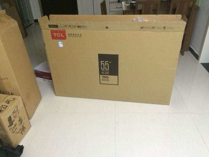 TCL D55A930C 55英寸 HDR超薄4K曲面 64位30核智能液晶电视机(黑色) 晒单图