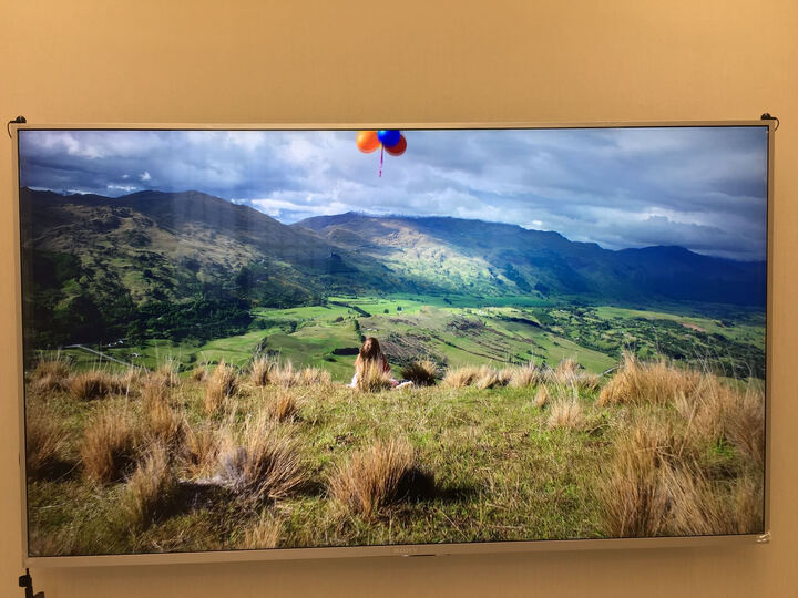 索尼KD-55X8000E:电视很好,画面完美 屏幕没