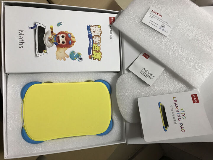 读书郎(readboy)儿童平板Q7 8英寸32G 3D互动教学 语数外同步点读机 幼儿童平板电脑学习机 早教机故事机 晒单图
