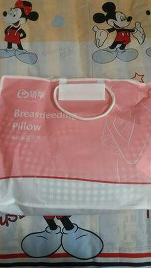 乐孕哺乳枕头喂奶枕靠枕授乳枕喂奶神器哺乳神器喂奶垫护腰枕多功能哺乳用品 愫棉-静谧浅灰蓝 晒单图