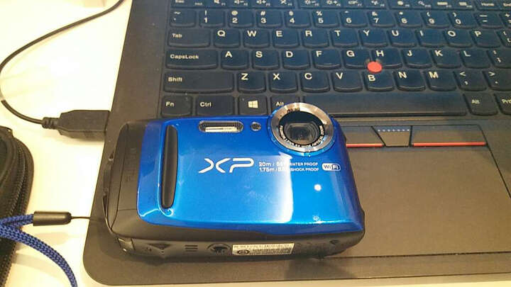 富士(FUJIFILM)XP120 运动相机 蓝色 四防卡片机 防水防尘防震防冻 5倍光学变焦 WIFI分享 光学防抖 晒单图
