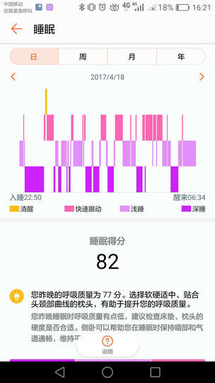 荣耀手表S1 深空灰 黑色长腕带(时尚智能穿戴手表手环 运动心率监测 50米游泳防水 跑步指导 睡眠监测) 晒单图