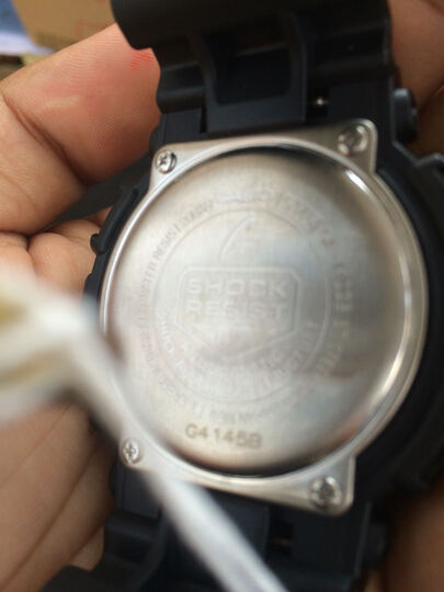 卡西欧(CASIO)手表 G-SHOCK 魔金双显 男士防水防震防磁运动手表石英表 GA-110GB-1A 晒单图