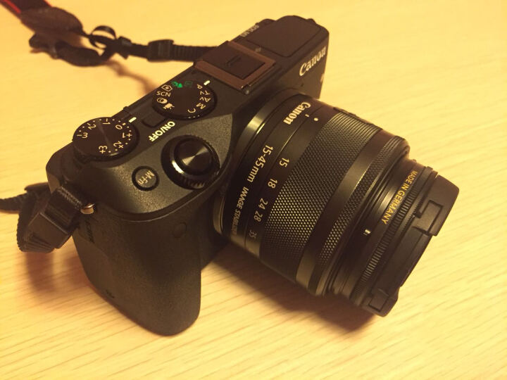 佳能（canon）微型可换镜数码相机 微单/单电相机 EOS M3单机身/不含镜头(拆机版)白色 晒单图