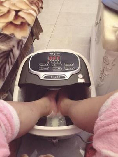 鼎宏(dinghong) 深桶足浴盆全自动加热按摩电动洗脚盆泡脚盆 六电动太极滚珠 晒单图