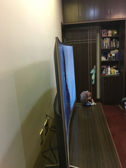 TCL 65A950C 65英寸32核人工智能 HDR曲面超薄4K电视金属机身(枪色) 晒单图
