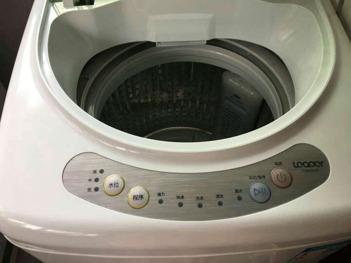 统帅（Leader）海尔统帅3.3公斤迷你全自动洗衣机 贴身衣服分类洗 宝宝衣物健康洗 TQBM33-22 晒单图