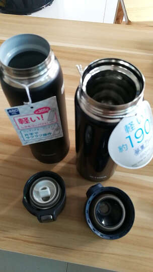 日本进口 虎牌TIGER 时尚简约大容量双层不锈钢 真空保温壶 家用热水瓶 PWM-B120CA 珍珠白 1.2L 晒单图