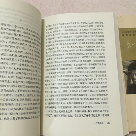 王小波精选集（特别纪念版）青铜时代（套装上下册） 晒单图