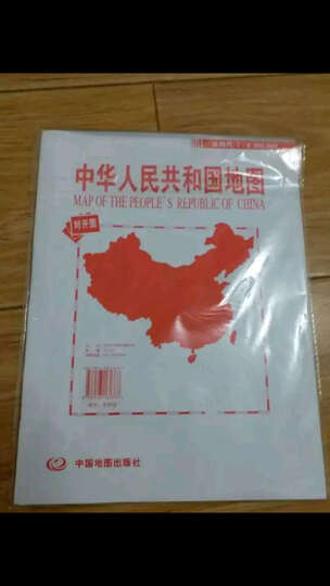 世界地图(折叠图 对开袋装 中英对照 865mm*575mm) 晒单图