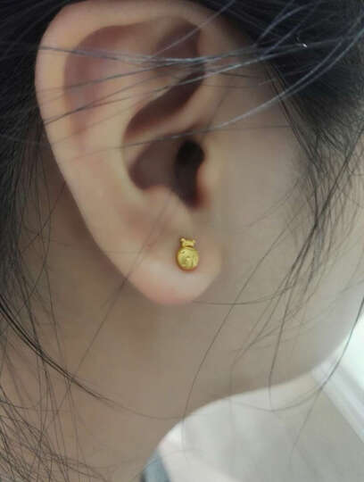 六福珠宝耳钉怎么样_六福珠宝耳钉多少钱_六