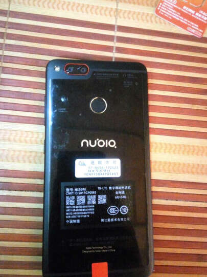 【联通赠费版】努比亚(nubia)【6+64GB】Z17mini 黑金色 移动联通电信4G手机 双卡双待 晒单图